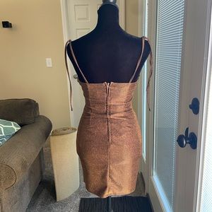 Beautiful B.darling mini prom dress, size 0, hits mid thigh, only worn once!